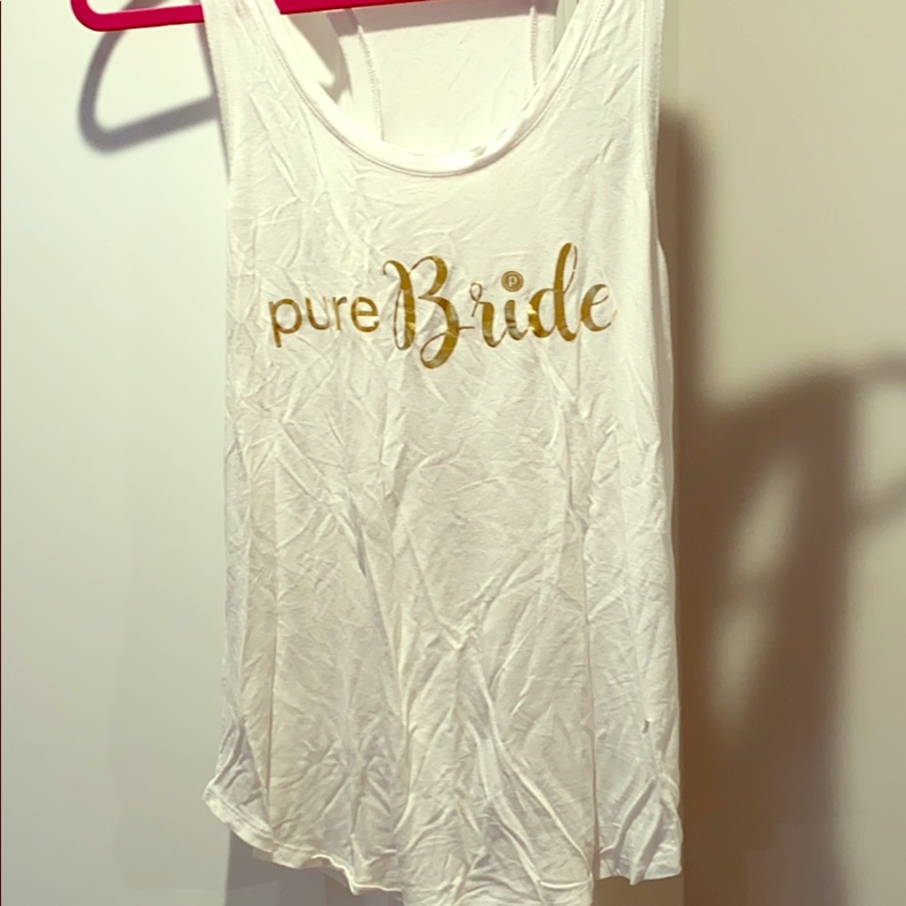 Pure Bride tank top